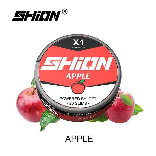 Apple โ IGET SHION X1 Nicotine Pouch 12mg