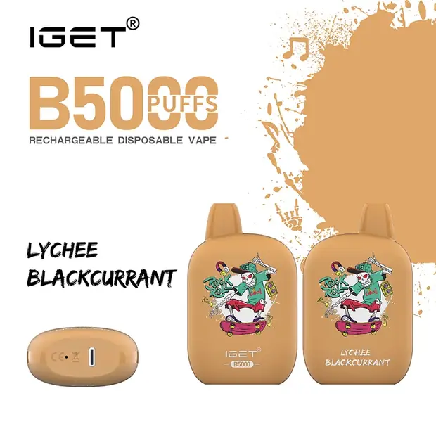 Lychee Blackcurrant โ IGET B5000
