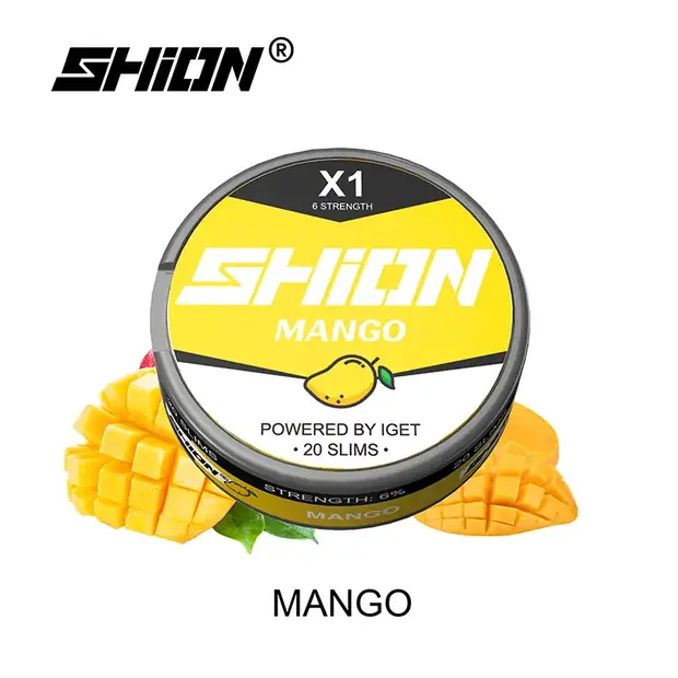 Mango โ IGET SHION X1 Nicotine Pouch 6mg