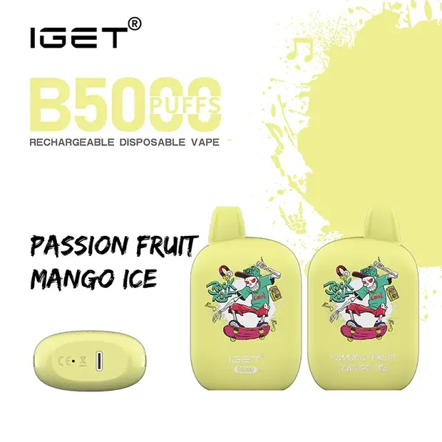 Passion Fruit Mango Ice โ IGET B5000