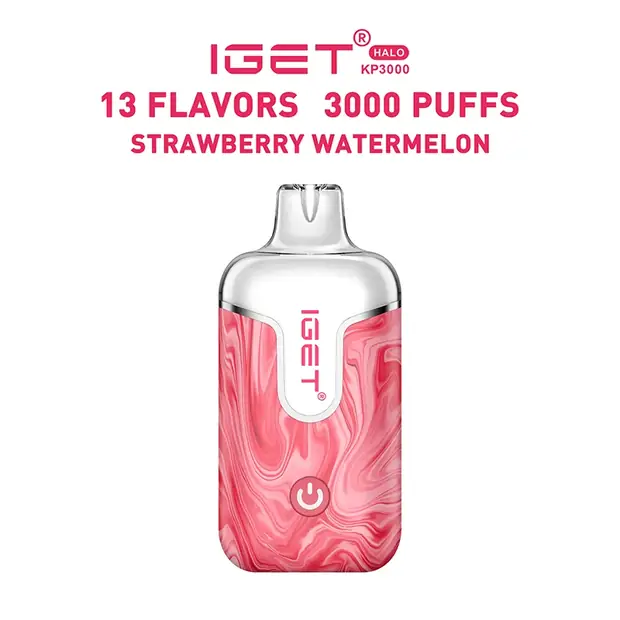 Strawberry Watermelon – IGET Halo Vape Kit 3000 Puffs
