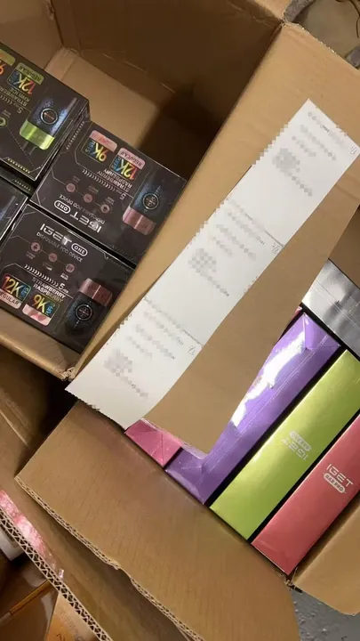 Authentic IGET order delivered to Brisbane, QLD β customer review photo